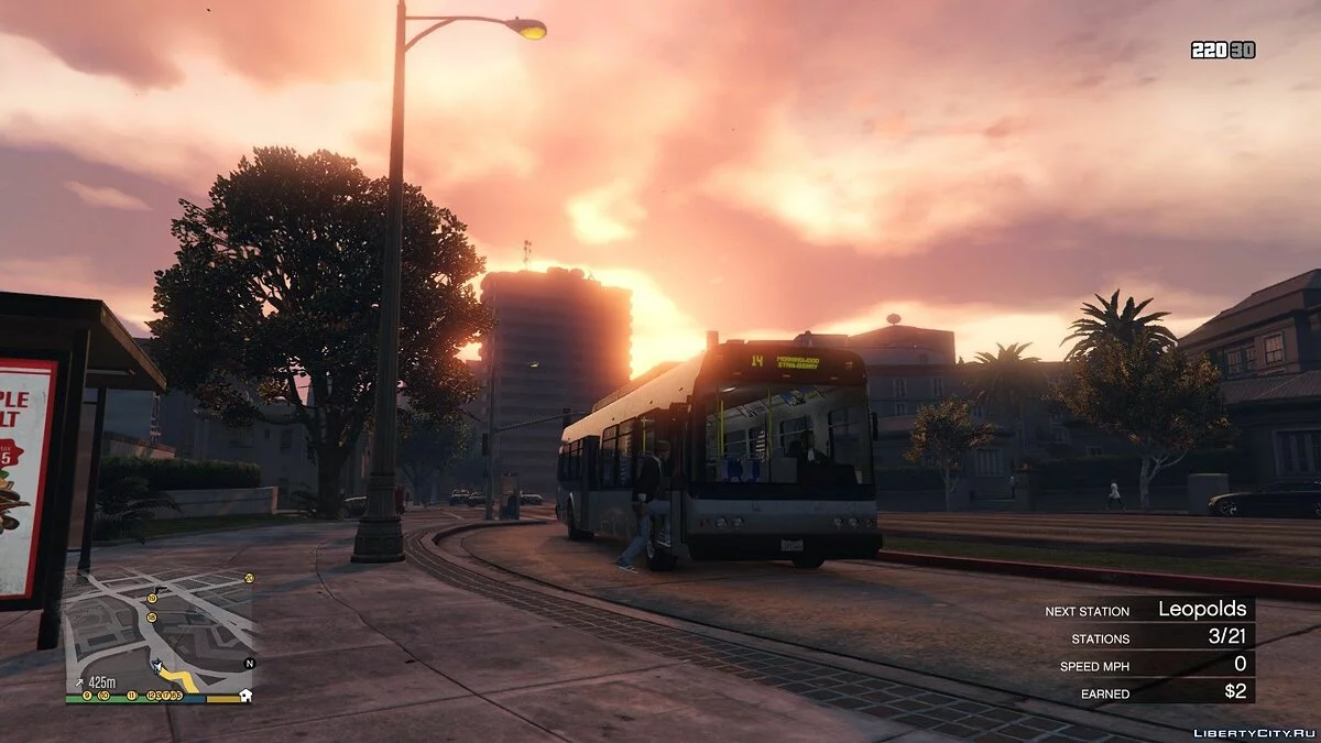 Симулятор водителя автобуса (Bus Simulator V) 1.0 / GTA 5