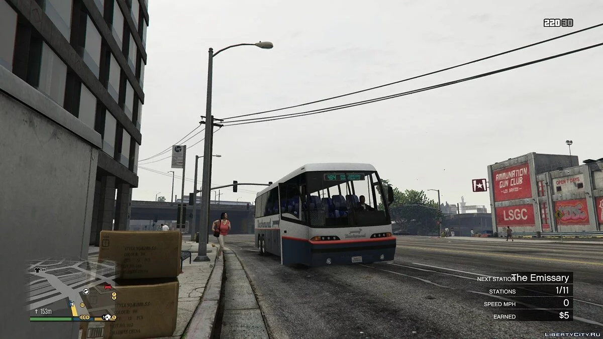 Симулятор водителя автобуса (Bus Simulator V) 1.0 / GTA 5