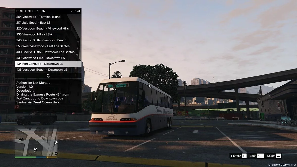 Симулятор водителя автобуса (Bus Simulator V) 1.0 / GTA 5