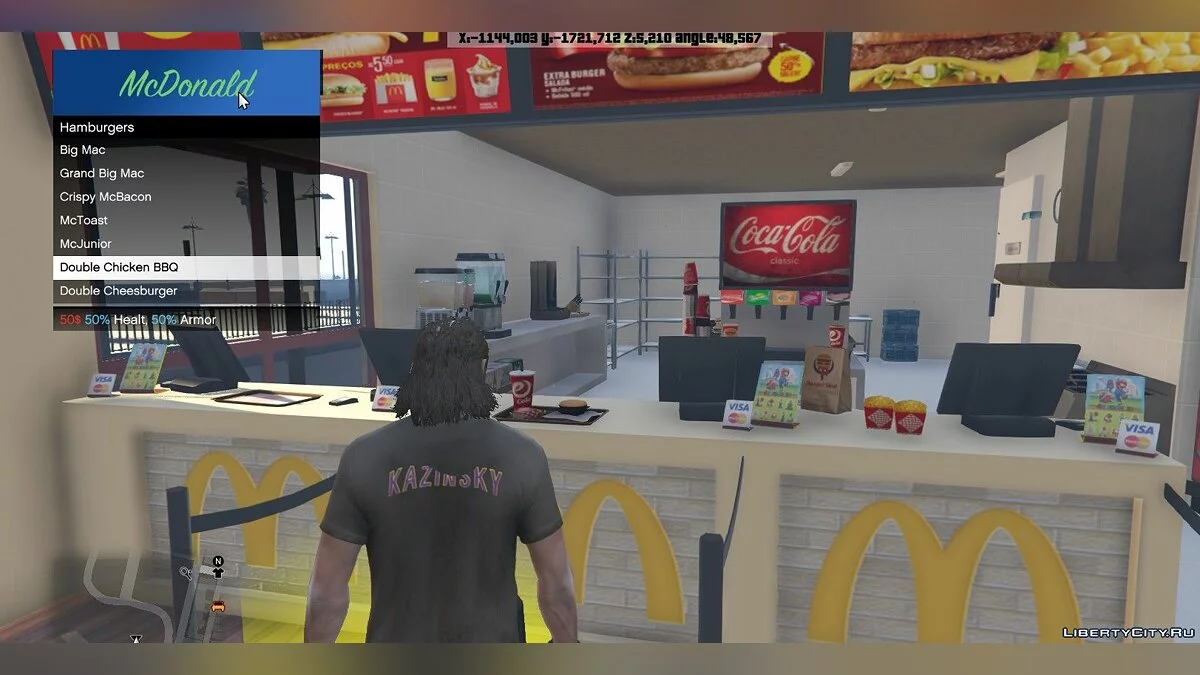 Working McDonald 1.5 - Работающий Макдональдс / GTA 5