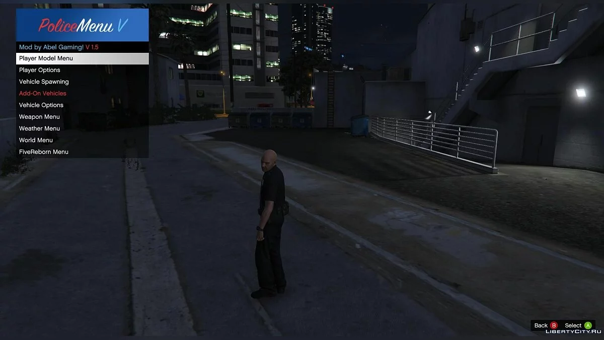 PoliceMenu V 1.9 - Полицейское меню / GTA 5