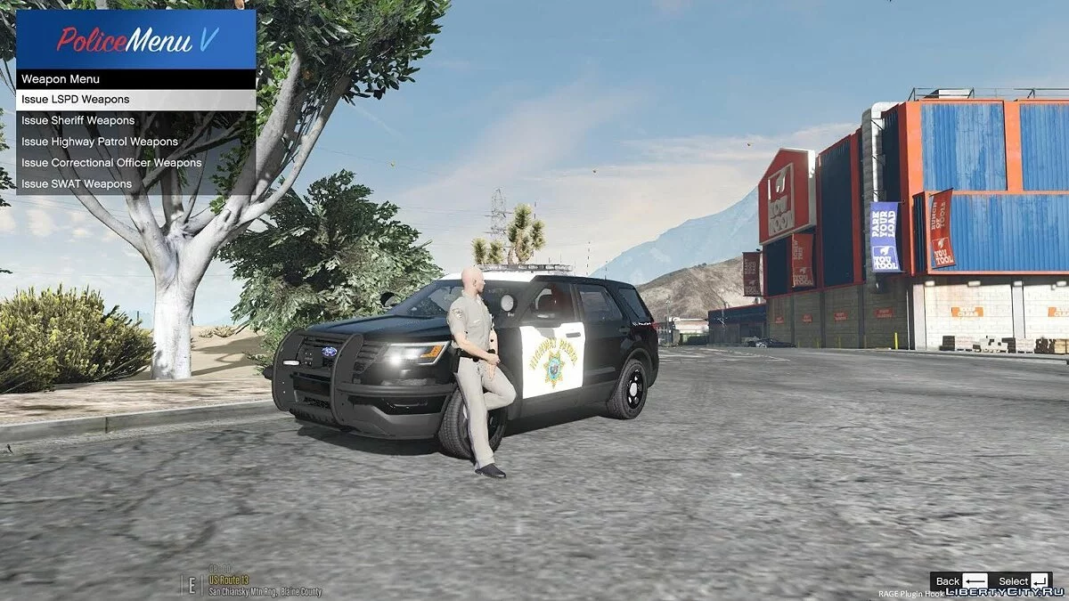PoliceMenu V 1.9 - Полицейское меню / GTA 5
