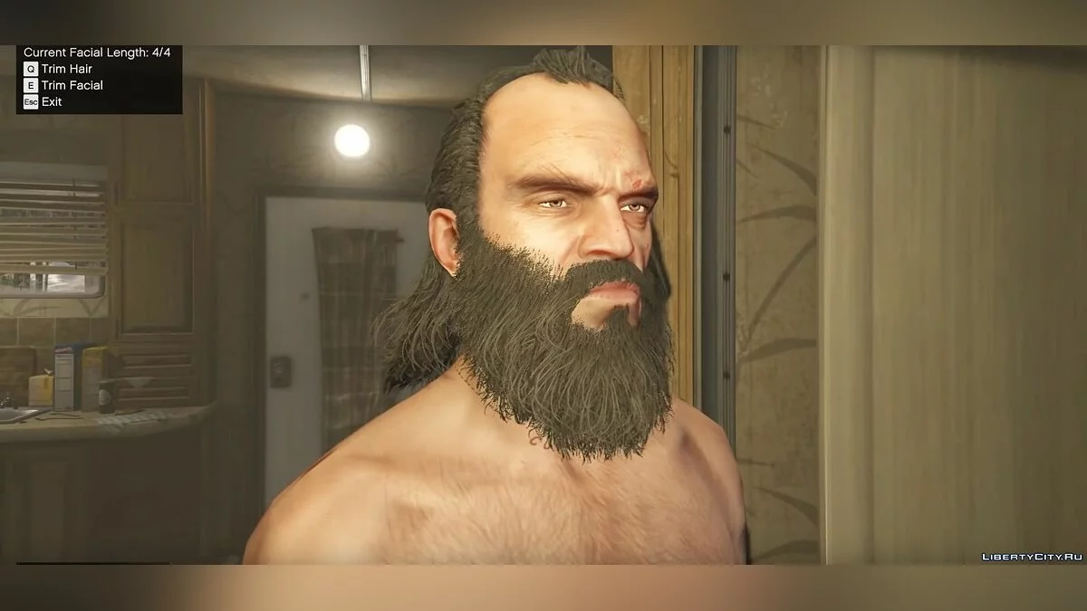 Растущие волосы и борода 1.0 / GTA 5