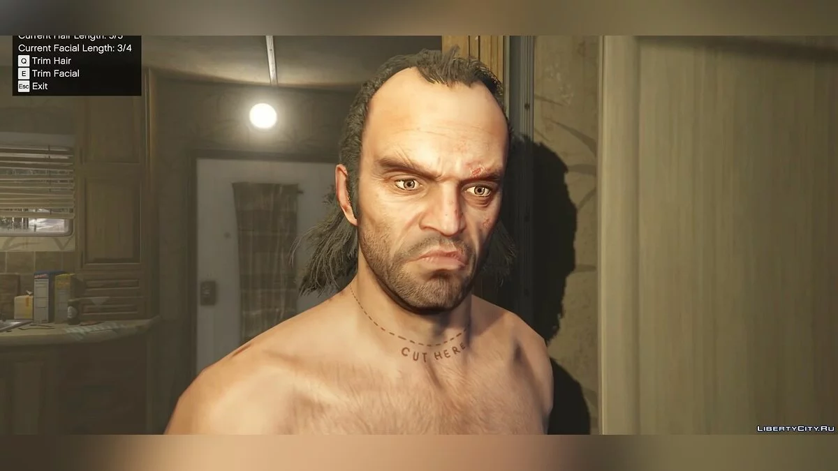Растущие волосы и борода 1.0 / GTA 5