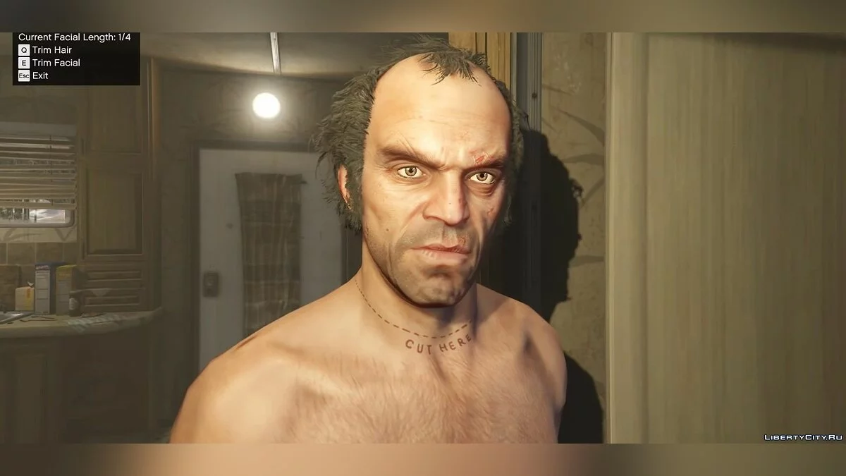 Растущие волосы и борода 1.0 / GTA 5