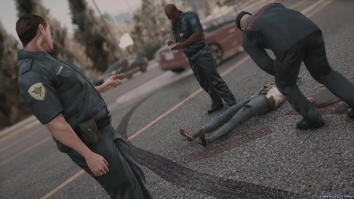 Указание пальцем в синглплеере / GTA 5