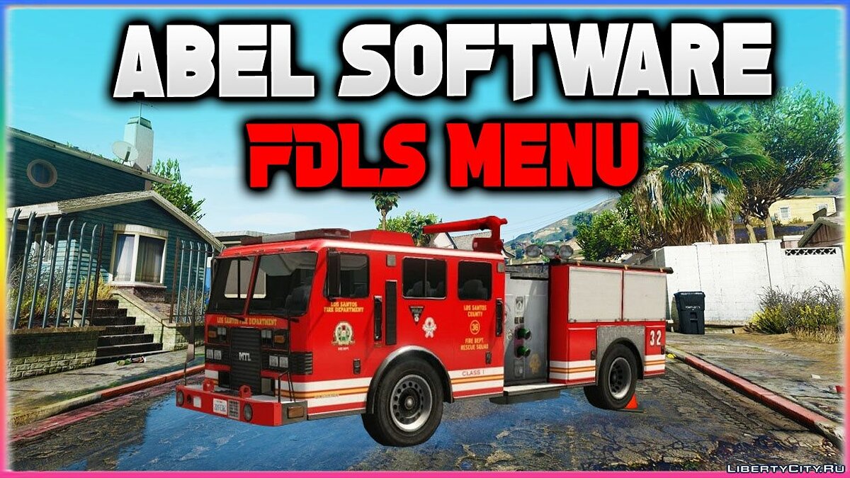 Скачать FDLS Menu 1.0 - Меню пожарной охраны для GTA 5