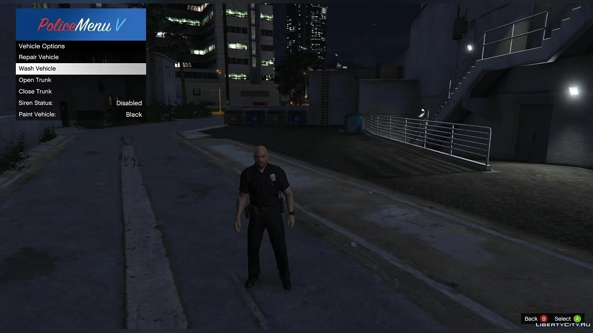PoliceMenu V 2.1 - Полицейское меню / GTA 5