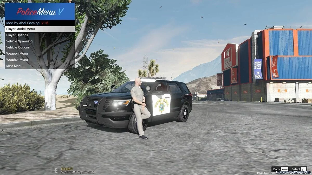 PoliceMenu V 2.1 - Полицейское меню / GTA 5