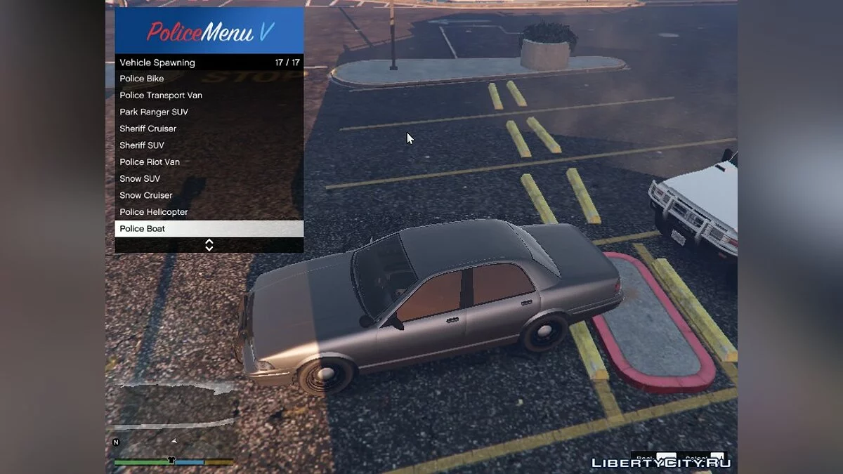 PoliceMenu V 2.3 - Полицейское меню / GTA 5