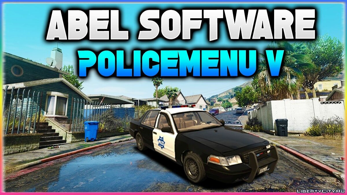 Скачать PoliceMenu V 2.3 - Полицейское меню для GTA 5