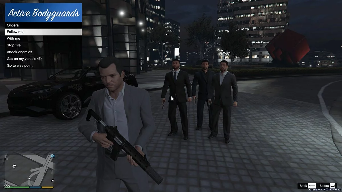 Active bodyguards enemies 1.0 - Спавн телохранителей/врагов / GTA 5