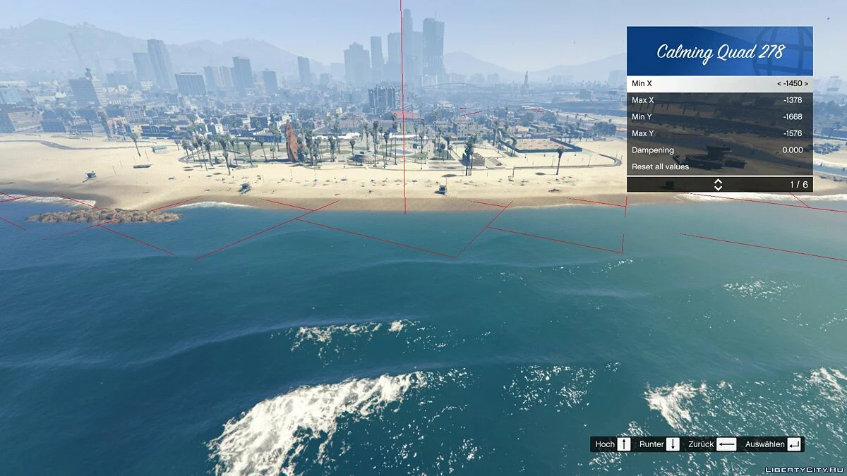 Возможность изменять уровень воды / GTA 5