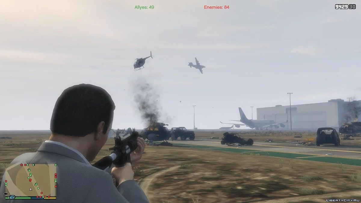 Вражеские волны (зона боевых действий) v1.2.0 / GTA 5