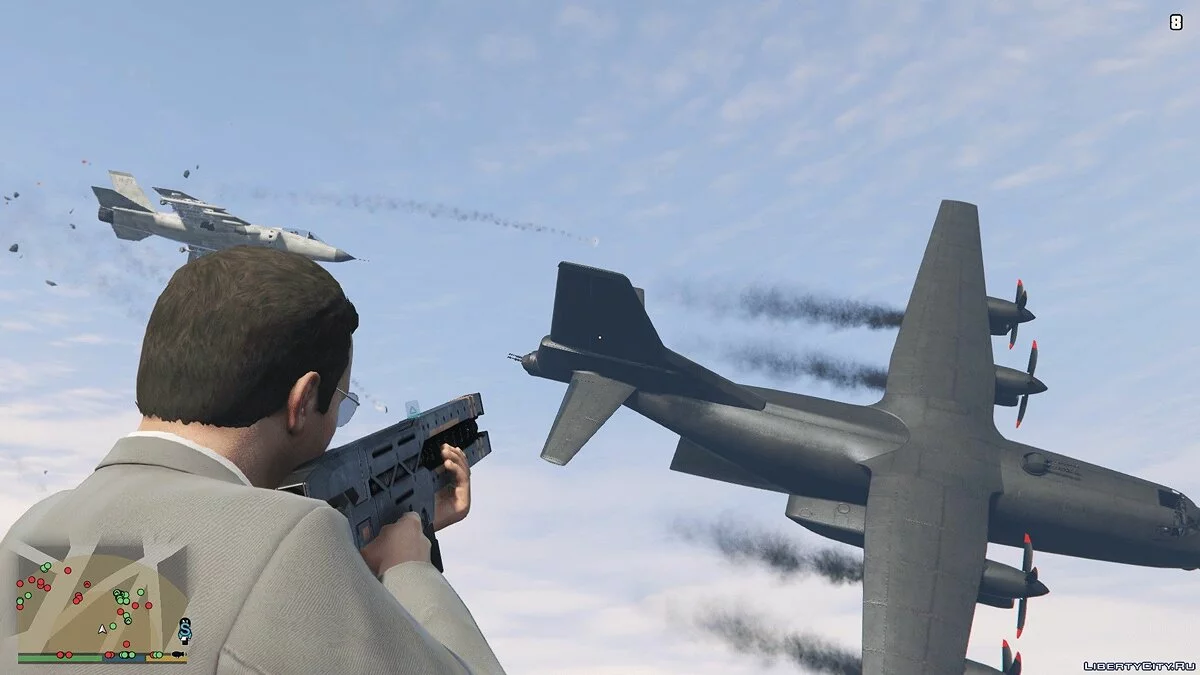 Вражеские волны (зона боевых действий) v1.2.0 / GTA 5