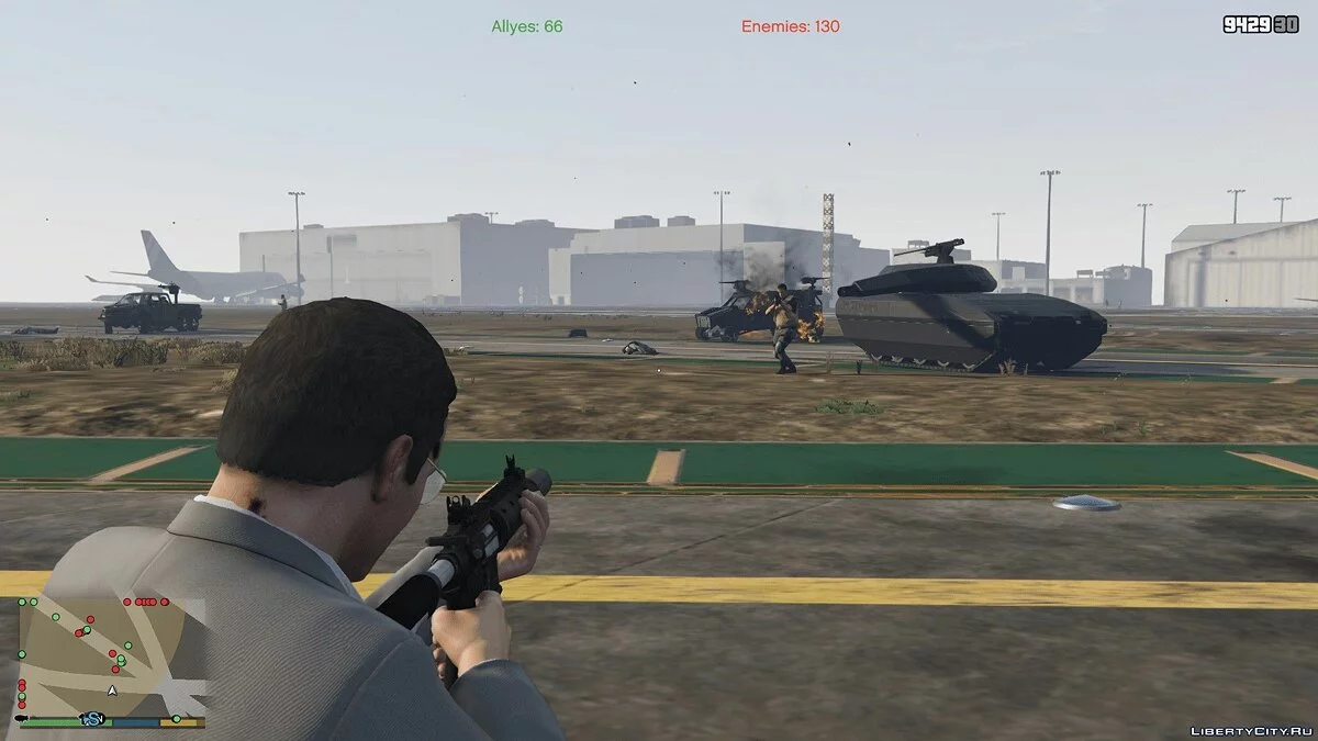 Вражеские волны (зона боевых действий) v1.2.0 / GTA 5
