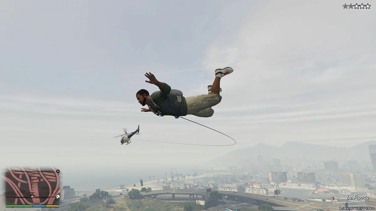 VRope [.NET] v1.0.8.9596 - Крюк-кошка в GTA 5 / GTA 5