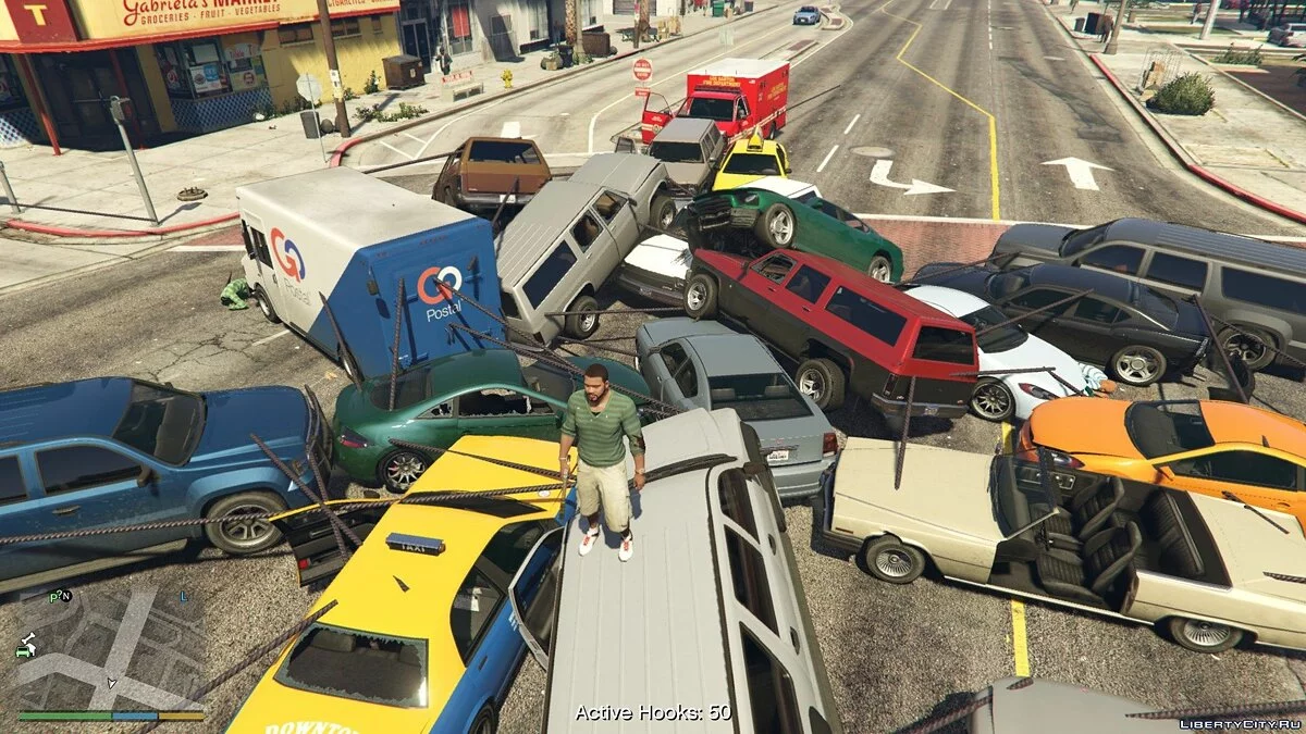 VRope [.NET] v1.0.8.9596 - Крюк-кошка в GTA 5 / GTA 5