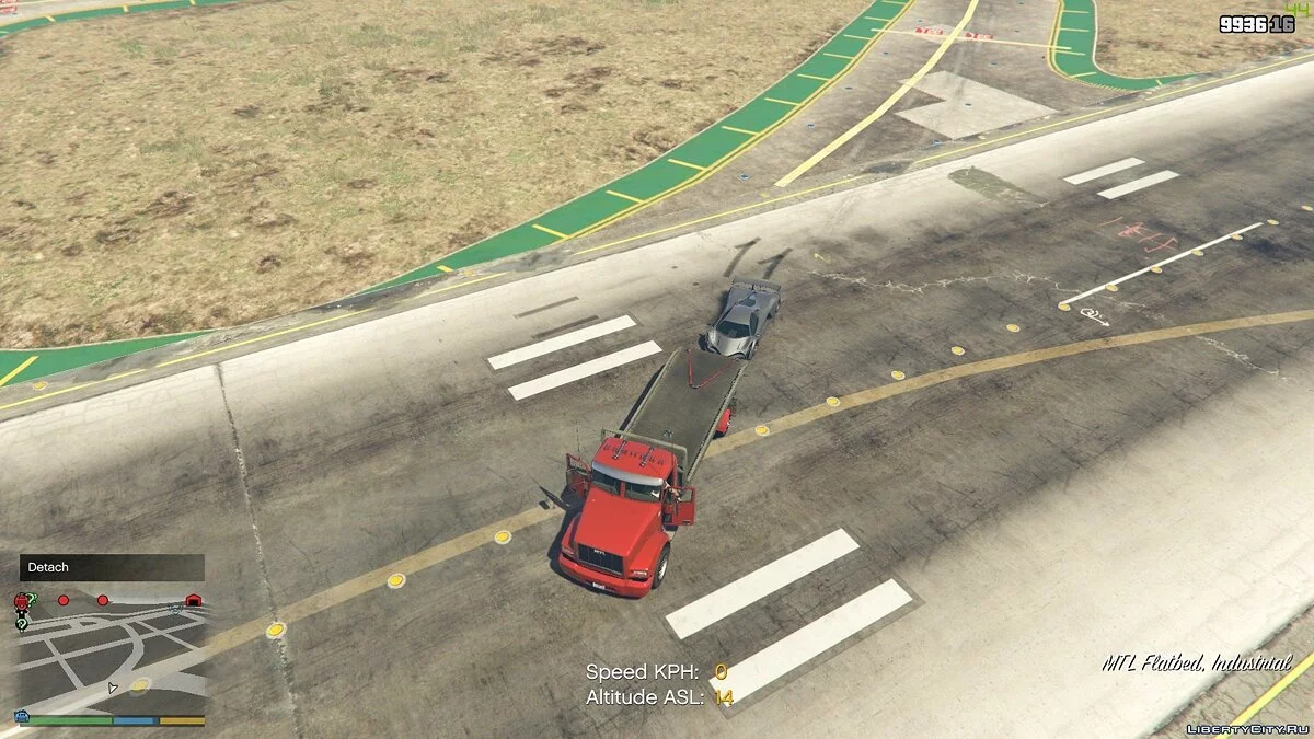 Работающий Flatbed / GTA 5