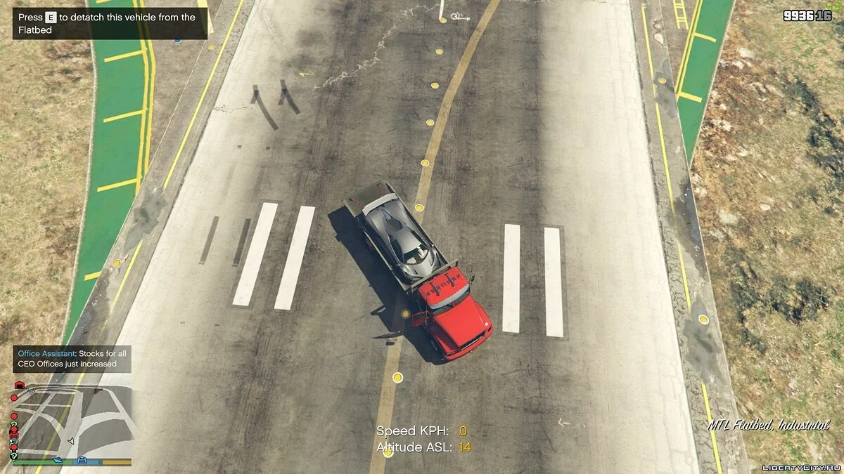 Работающий Flatbed / GTA 5