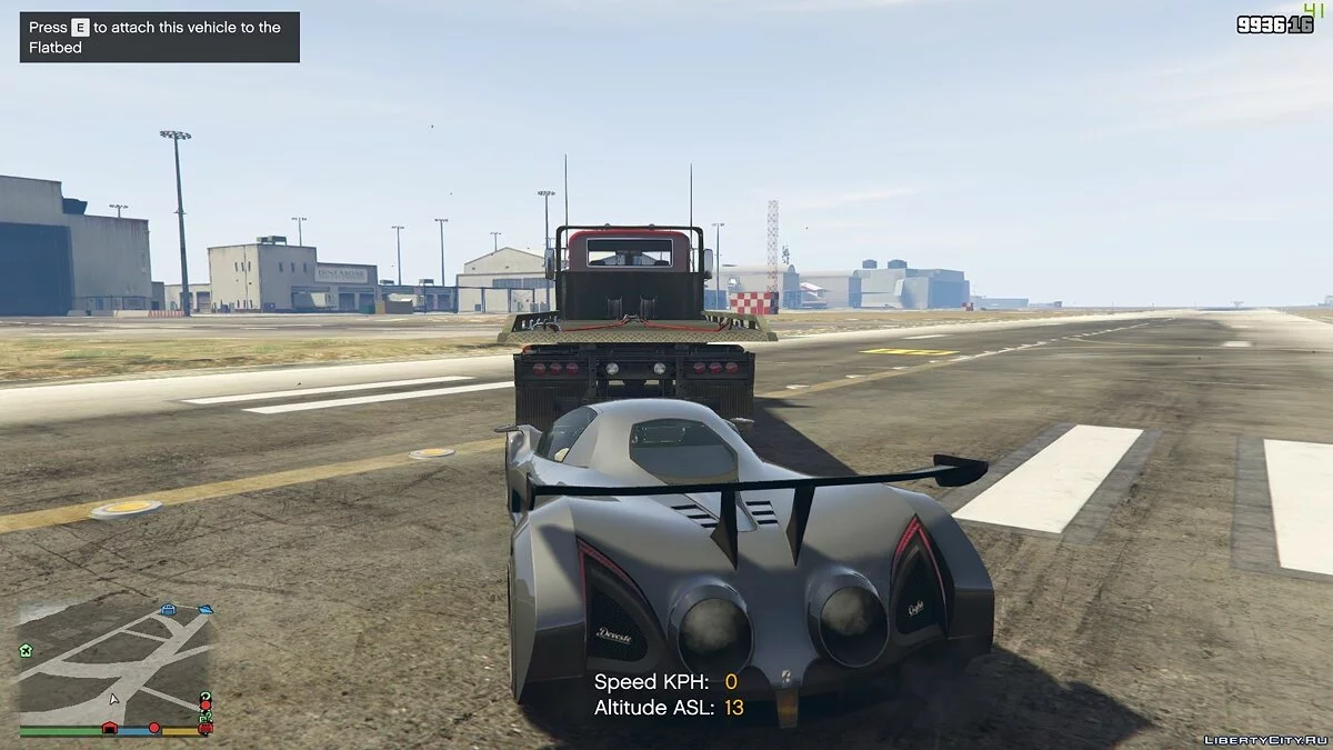 Работающий Flatbed / GTA 5
