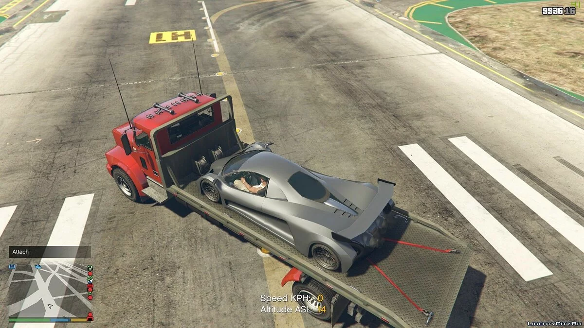 Работающий Flatbed / GTA 5