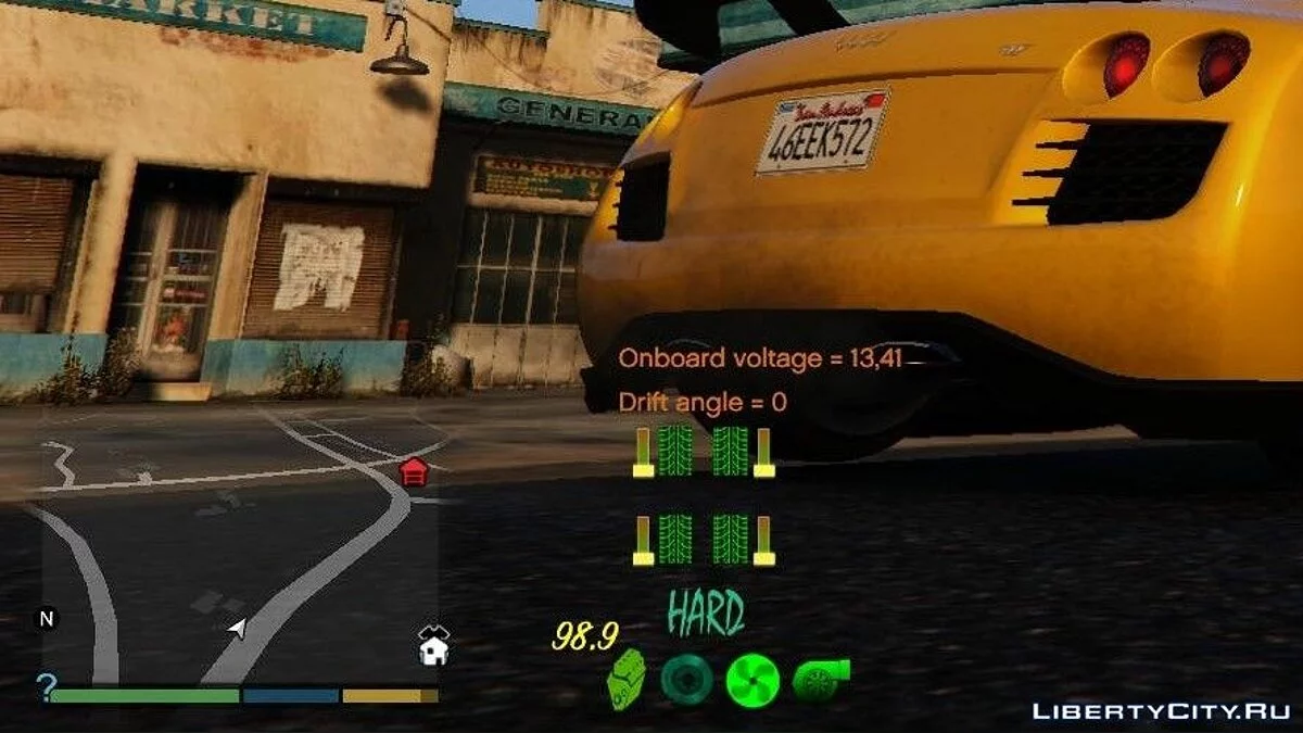 Global Vehicle Mod - Реалистичная физика автомобилей / GTA 5