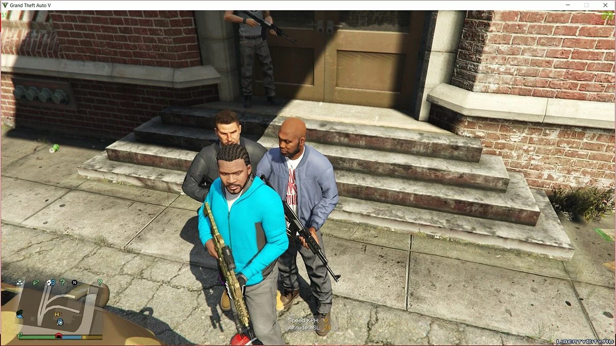 Ограбления из GTA Online в синглплеере / GTA 5