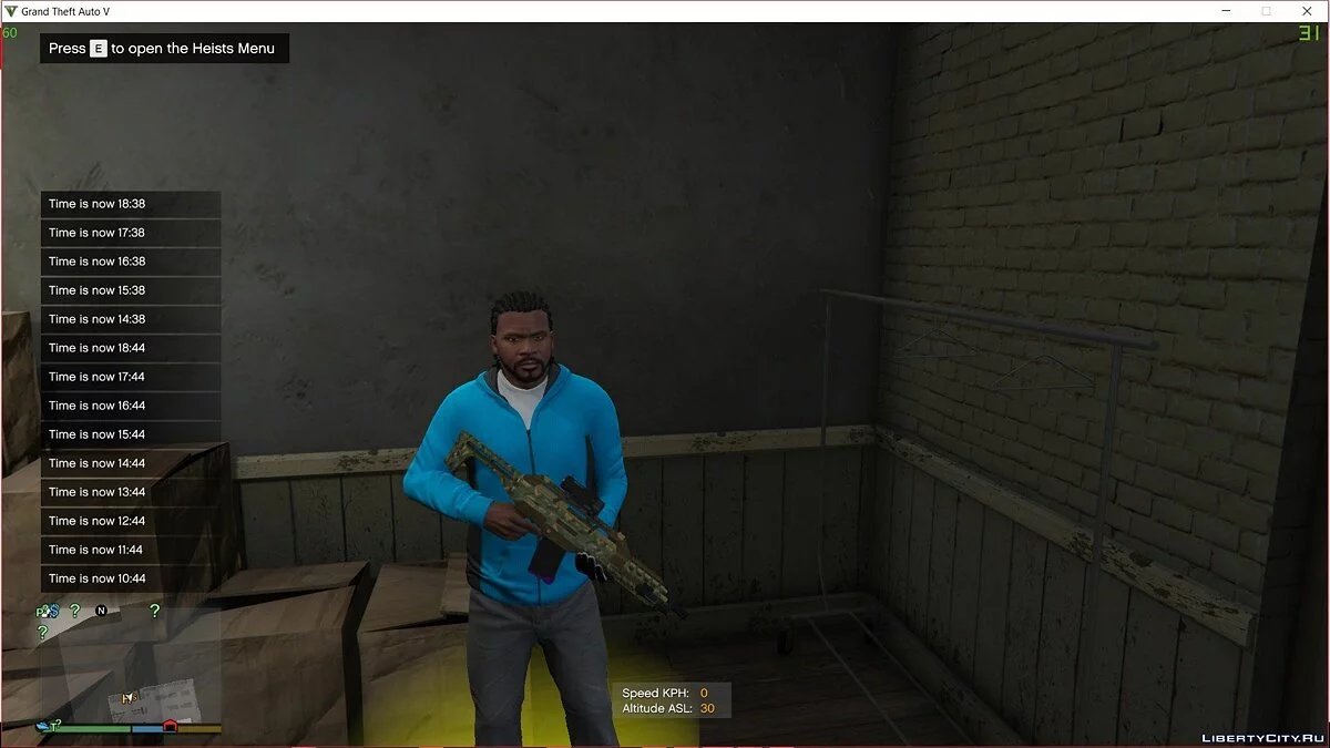 Ограбления из GTA Online в синглплеере / GTA 5