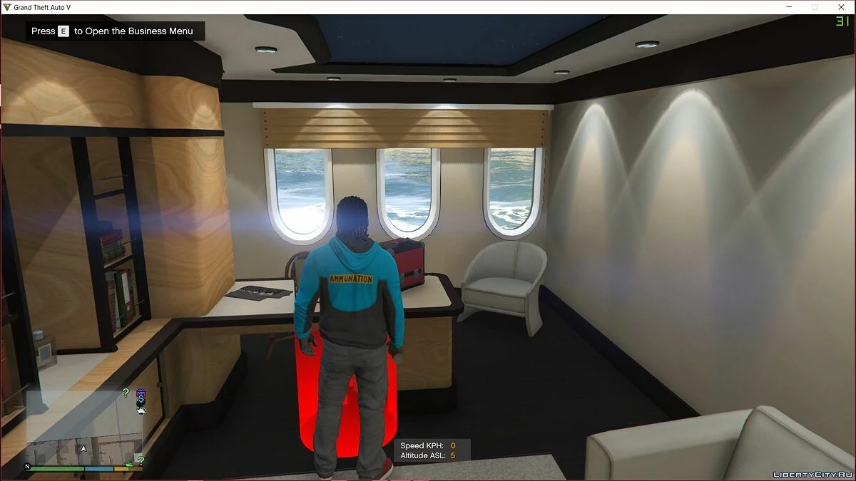 Рабочая яхта Galaxy Super / GTA 5