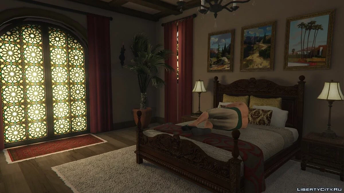 Спать в любом месте / GTA 5