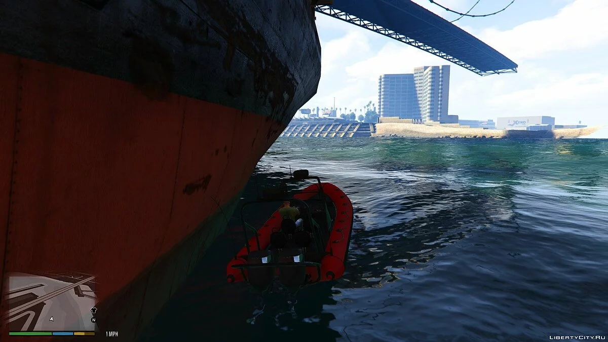 Восстановленный грузовой корабль / GTA 5