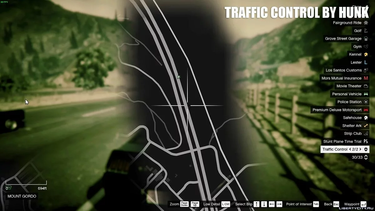 Добавление камер дорожного движения и патрулей / GTA 5