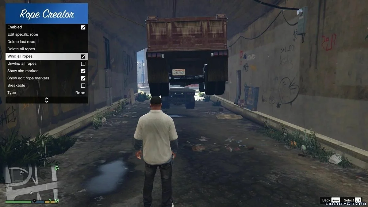 Крюк как в Just Cause / GTA 5