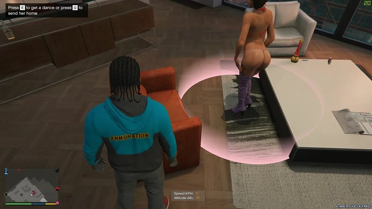 Личная стриптезерша 2.1 (Addon Ped Support) / GTA 5