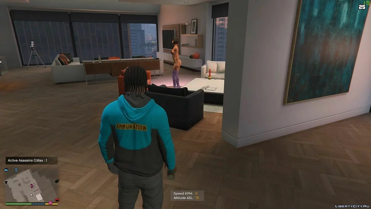 Личная стриптезерша 2.1 (Addon Ped Support) / GTA 5