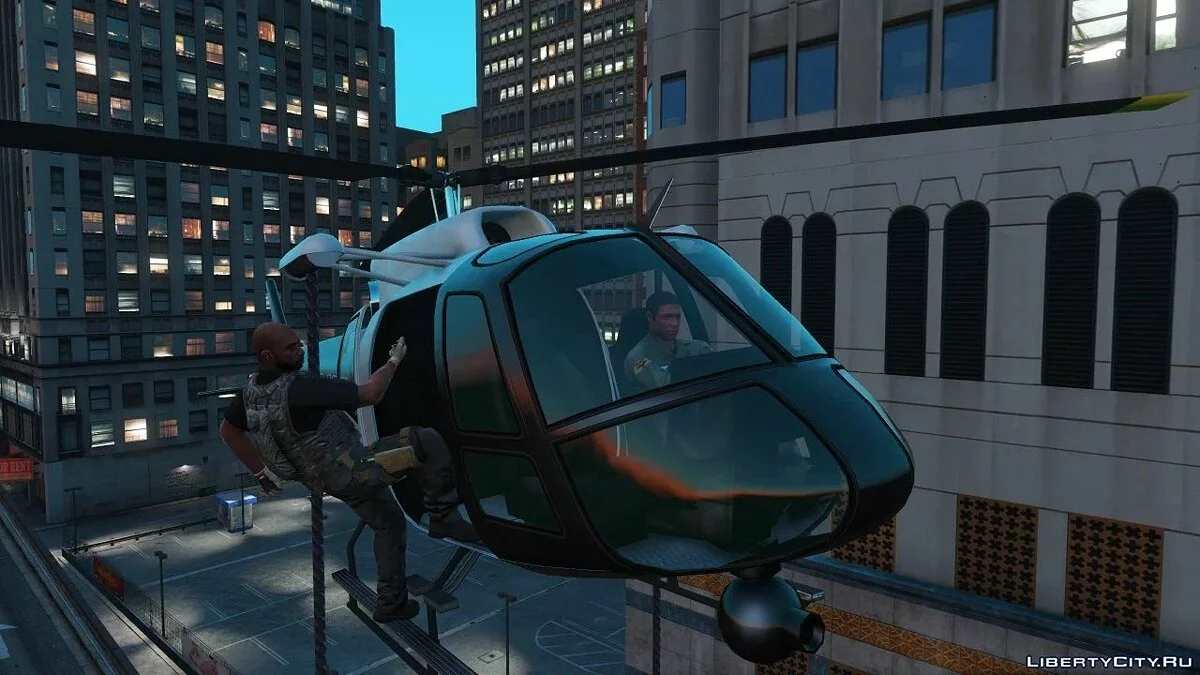 Поддержка с воздуха / GTA 5