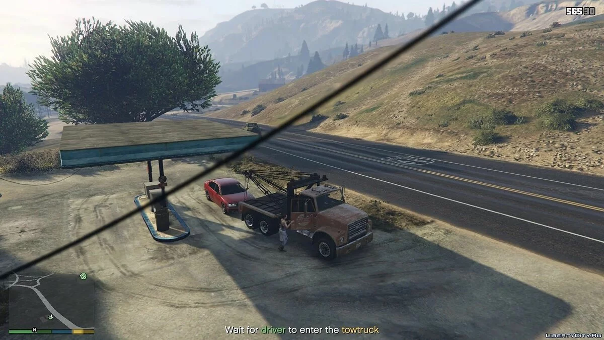 Работа эвакуаторщиком / GTA 5