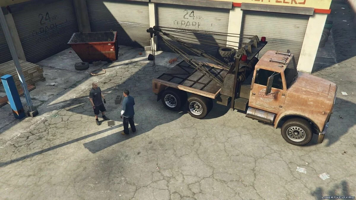 Работа эвакуаторщиком / GTA 5