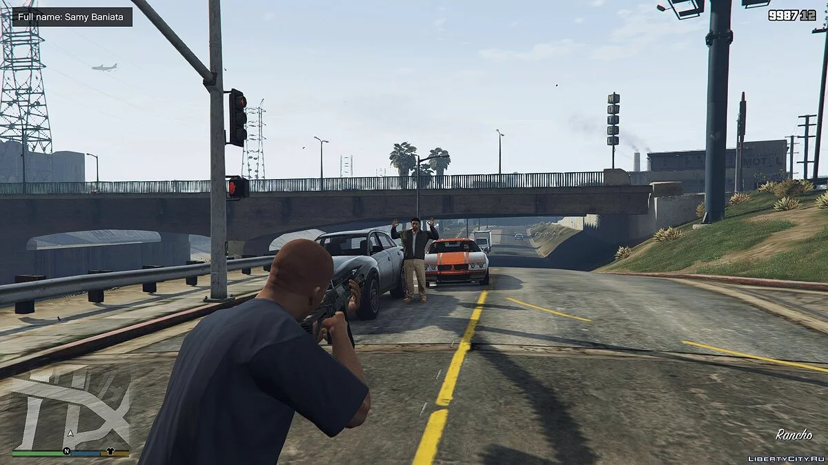 Возможность арестовывать пешеходов / GTA 5
