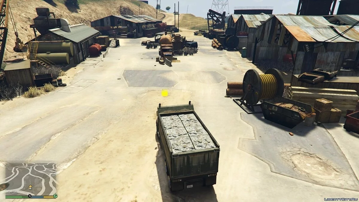 Возможность работать водителем мусоровоза / GTA 5