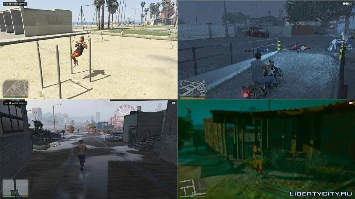 Новая игра в случайном сценарии / GTA 5