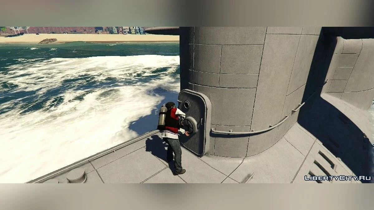 Рабочая подводная лодка Kosotka / GTA 5