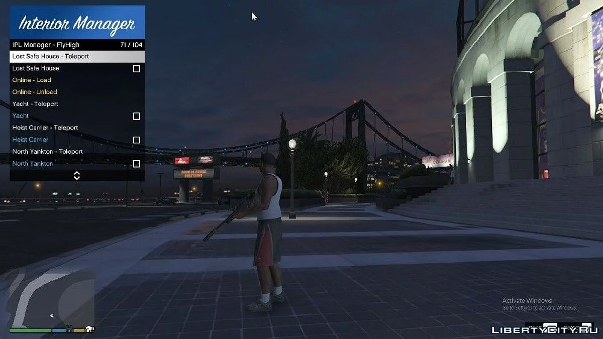 Спавнер в интерьеры / GTA 5