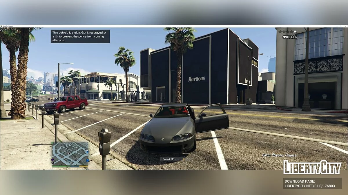 Украденное транспортное средство v1.1 / GTA 5