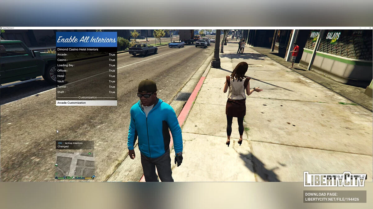 Доступ во все интерьеры / GTA 5