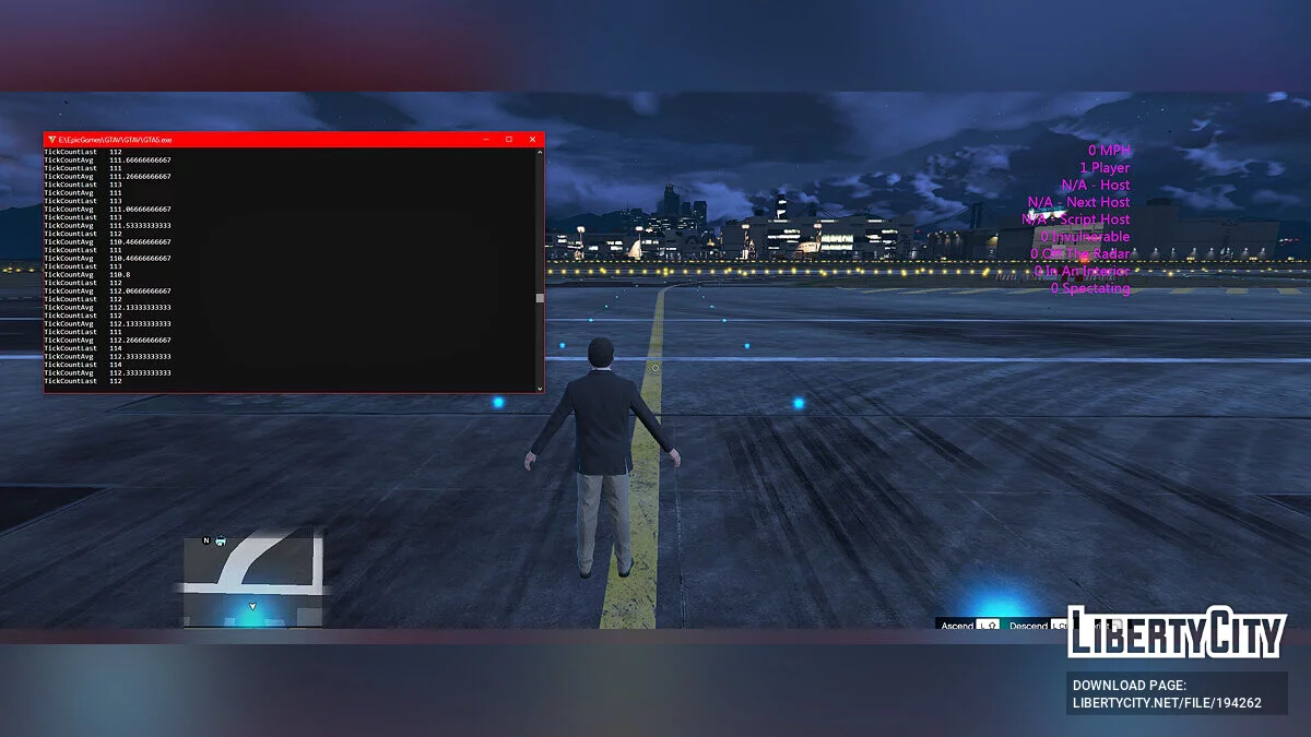 Увеличение FPS в ночное время v2.2 / GTA 5