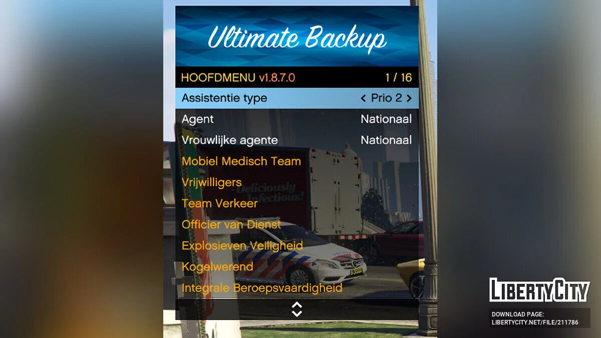 Dutch Ultimate Backup Translation / GTA 5