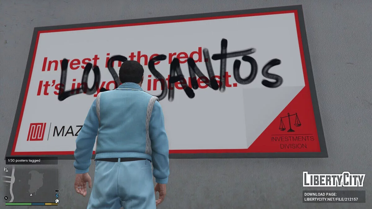 LS Tags in SP v1.0 / GTA 5