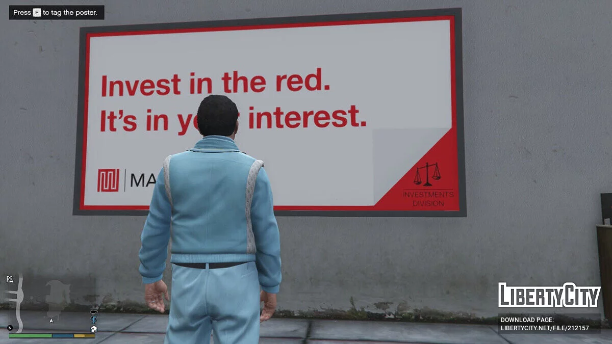 LS Tags in SP v1.0 / GTA 5